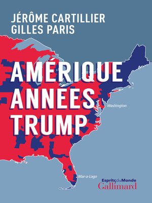 cover image of Amérique années Trump